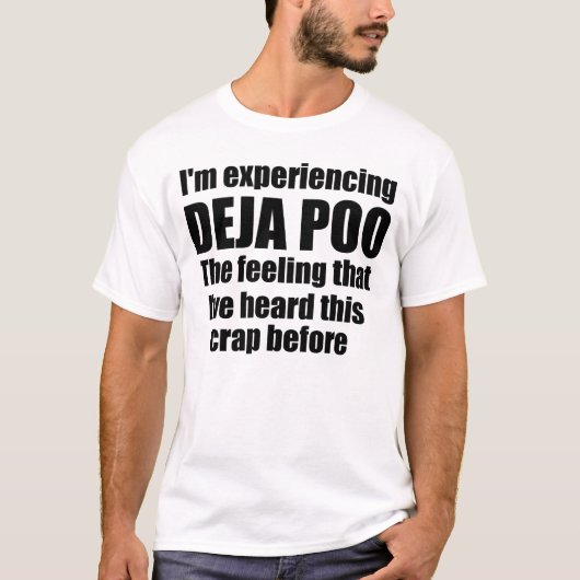 DEJA POO Tシャツ (正面)