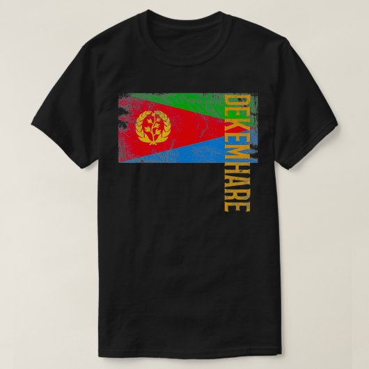 Dekemhare Eritrea, Gift For Eritrean Men, Women an Tシャツ (デザイン正面)