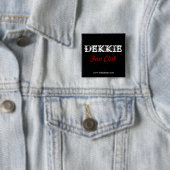 Dekkieのファン・クラブボタン 缶バッジ (インサイチュ)