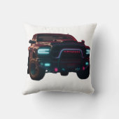 Deko Kissen Dodge TRX Neon Truck クッション (裏面)