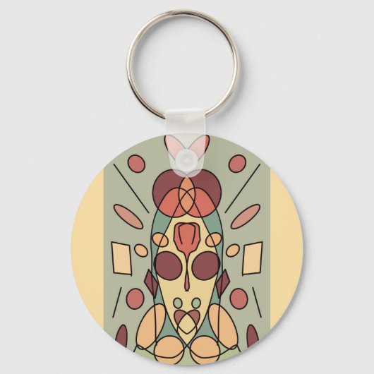 Dekokissen キーホルダー (正面)