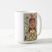 Dekokissen コーヒーマグカップ (正面右)