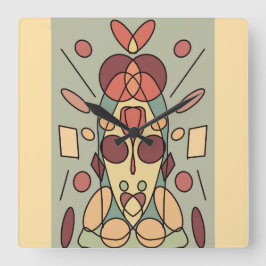 Dekokissen スクエア壁時計