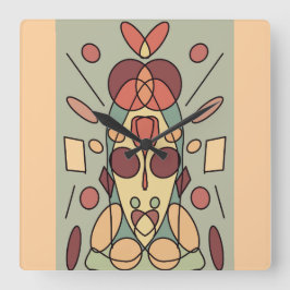 Dekokissen スクエア壁時計