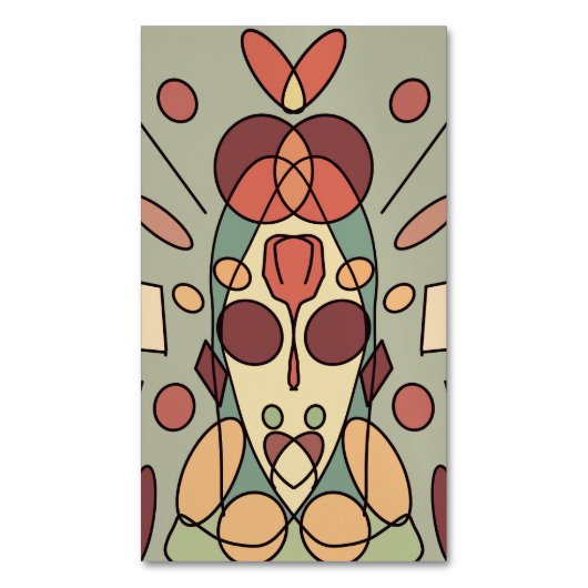 Dekokissen マグネット名刺 (正面縦)