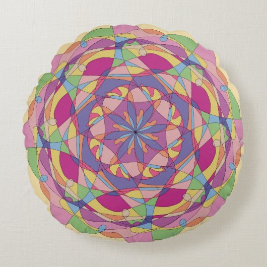 Dekokissen ラウンドクッション (正面)