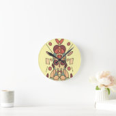 Dekokissen ラウンド壁時計 (ホーム)