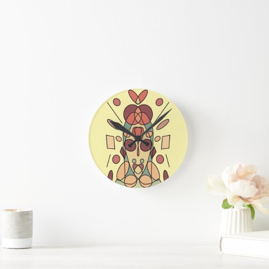 Dekokissen ラウンド壁時計 (ホーム)