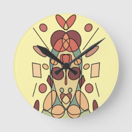 Dekokissen ラウンド壁時計