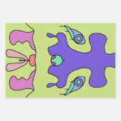 Dekokissen ラッピングペーパーシート (正面3)