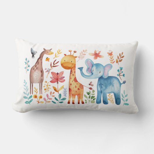 Dekokissen Afrika Tiere ランバークッション (正面)