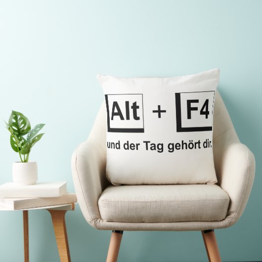 Dekokissen Alt+F4 クッション (椅子)