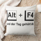 Dekokissen Alt+F4 クッション (ブランケット)