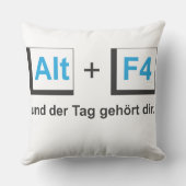 Dekokissen Alt+F4 クッション (裏面)