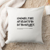 Dekokissen "But you may love it" クッション (ブランケット)