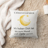 Dekokissen mit Name individuell クッション (ブランケット)