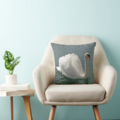 Dekokissen weisser Schwan クッション (椅子)