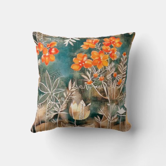 Dekorative Blumen クッション (裏面)