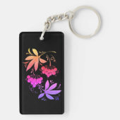 Dekorative Trauben und Blättern  キーホルダー (裏面)