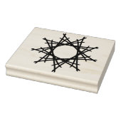 Dekorativer Stern ラバースタンプ (スタンプ)