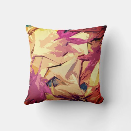 Dekoratives Bild von Herbstblättern クッション (裏面)