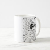 Deku In Action Mood コーヒーマグカップ (正面右)