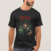 DEKU – One For All Rage Mode Tシャツ (正面)