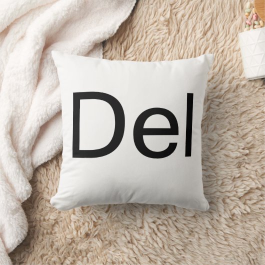 Del クッション (ブランケット)