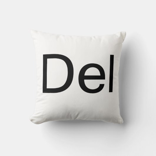 Del クッション (正面)