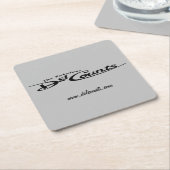 Del Counts Coasters スクエアペーパーコースター (アングル)