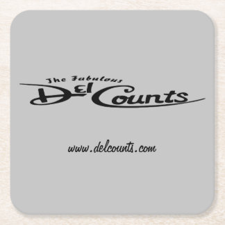Del Counts Coasters スクエアペーパーコースター
