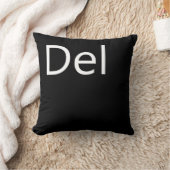 DEL - Ctrl alt del枕をソファのクッション用 クッション (ブランケット)