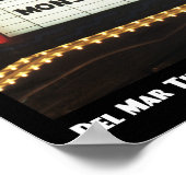 Del Mar Theater, Santa Cruz 11x17ポスター ポスター (角)