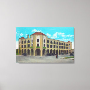 Del Ming HotelYuma、AZの外観 キャンバスプリント