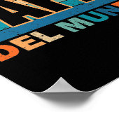 Del Mundo Para Dia Del Padre ポスター (角)