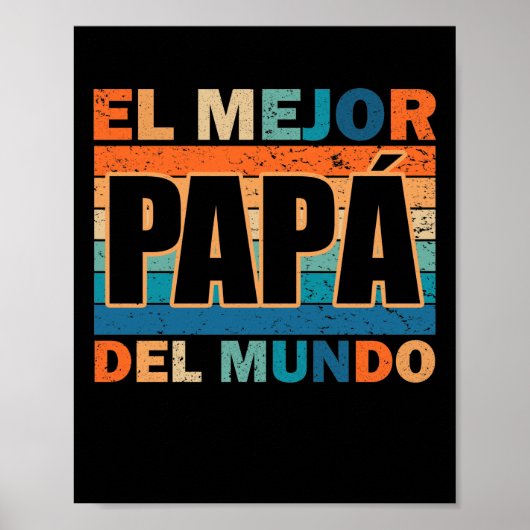 Del Mundo Para Dia Del Padre ポスター (正面)