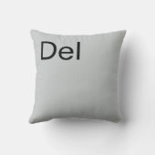 Del Pillow クッション (裏面)