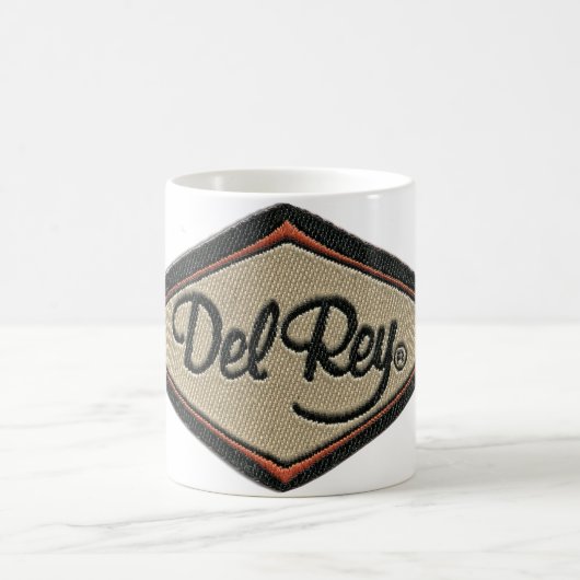 Del Rey Embroideredのマグ コーヒーマグカップ (中央)