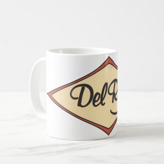 Del Rey Mug -クラシック コーヒーマグカップ (正面左)
