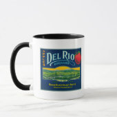 Del Rio Apple Crate LabelMedford、または マグカップ (左)