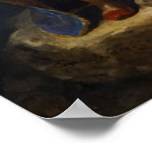 Delacroix – ギリシャのMissolongi遺跡 ポスター (角)