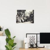 Delacroix – ハムレットの父の中毒(法律… ポスター (ホームオフィス)