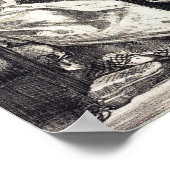 Delacroix – ハムレットの父の中毒(法律… ポスター (角)