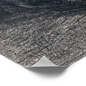 Delacroix – 虎によって倒された野生の馬 ポスター (角)