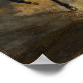 Delacroix - Combat Du Giaour Et Hassan 1826 ポスター (角)