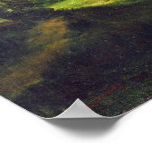 Delacroix - George Sand's Garden at Noant ポスター (角)