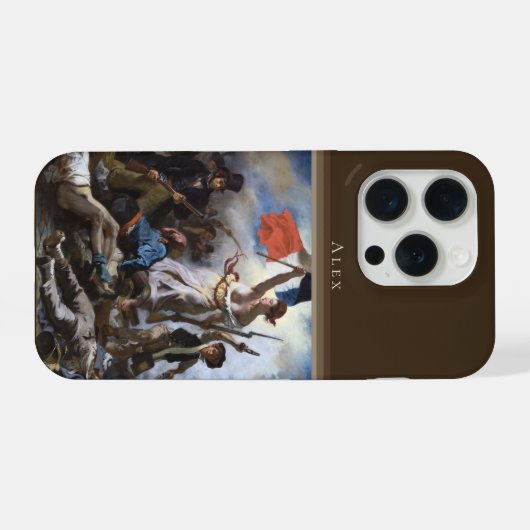 Delacroix – Liberty Leading the People Custom iPhoneケース (裏面横)
