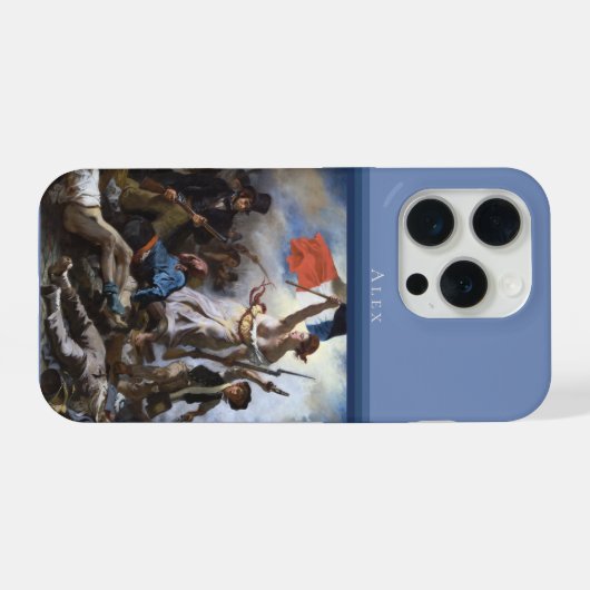 Delacroix – Liberty Leading the People Custom iPhoneケース (裏面横)