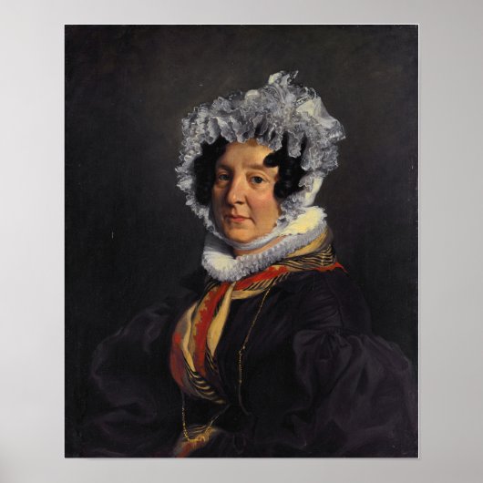 Delacroix - Madame Henri Fransois Riesener (フェリック… ポスター (正面)