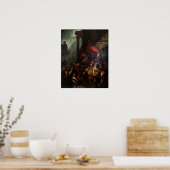 Delacroix - The Justice Of Trajan 1858 ポスター (キッチン)